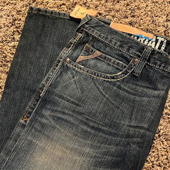 Ariat M2 Mens boot Cut Jeans - Picture 2 of 3